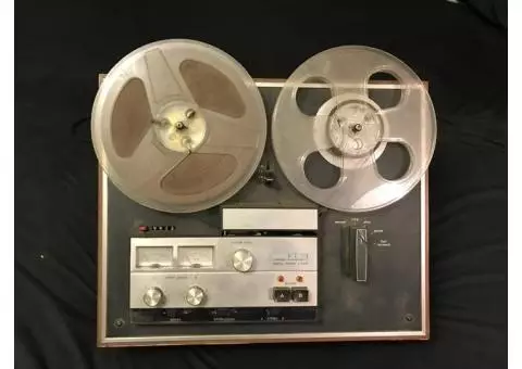 Very Rare 1969 KLH reel to reel tape deck